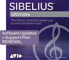 Avid 1-year Software Updates + Support RENEWAL for Sibelius | Ultimate Perpetual License
