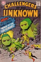 Challengers Of The Unknown Vol. 1 54 War Of The Sub Humans!