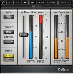 Waves DeEsser Sibilance Reduction Plug-in