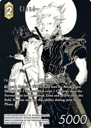 Cloud (Reprint) - 11-136S - Full Art - Legacy