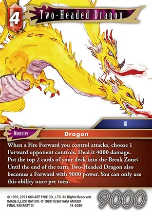 Two-Headed Dragon - 18-008H