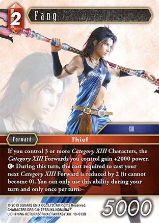 Fang - 18-013R - Foil