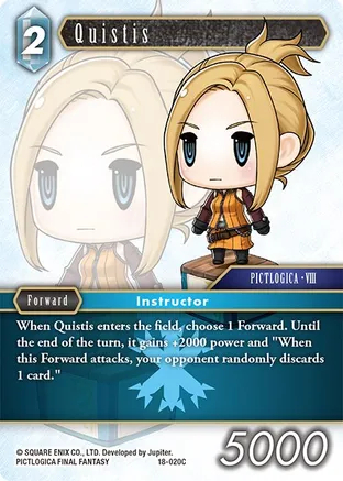 Quistis - 18-020R - Foil