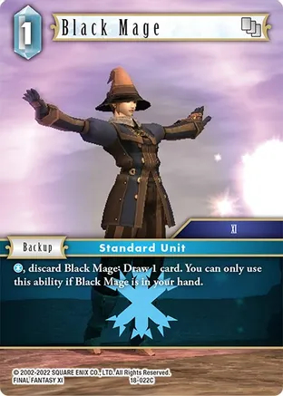 Black Mage - 18-022C - Foil