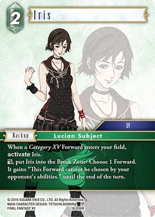 Iris - 18-036R - Foil