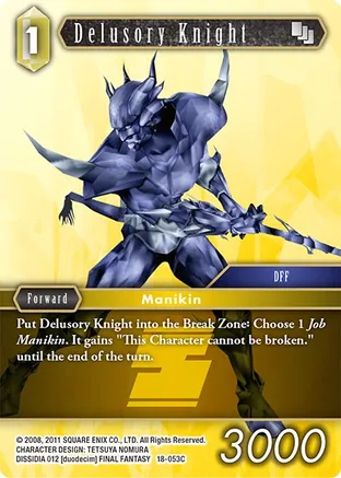 Delusory Knight - 18-053C - Foil