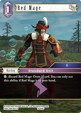 Red Mage - 18-069C - Foil
