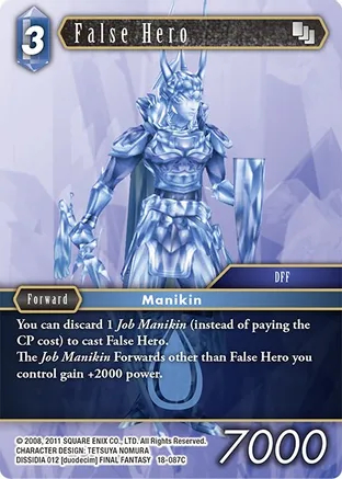 False Hero - 18-087C - Foil
