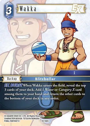 Wakka EX - 18-102C - Foil
