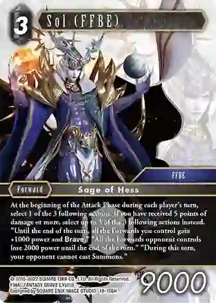 Sol (FFBE) - 18-106H - Foil