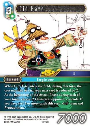 Cid Haze - 18-113H - Foil