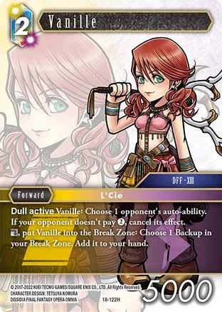 Vanille - 18-122H - Foil