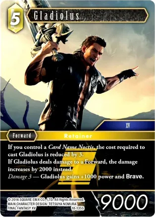Gladiolus - 18-135S - Foil