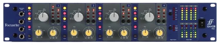 Focusrite ISA428 MkII 4-channel Microphone Preamp