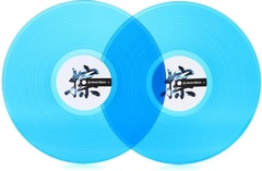 Pioneer DJ RB-VD2 12-inch Rekordbox Control Vinyl Pair - Clear Blue