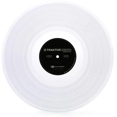 Native Instruments Traktor Scratch Control Vinyl MK2 - Clear (Single Vinyl)