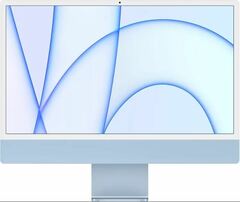 Apple 24-inch iMac with Retina 4.5K display: Apple M1 chip with 8-core CPU and 8-core GPU, 512GB - Blue
