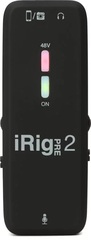 IK Multimedia iRig Pre 2 - XLR Microphone Interface for Smartphones, Tablets and Video Cameras
