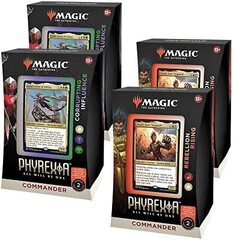 Phyrexia: All Will Be One Commander Deck Display (Set of 4)