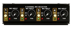 Radial Gold Digger 4-channel Mic Selector