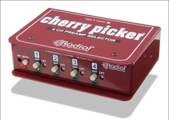 Radial Cherry Picker 4-channel Preamp Selector