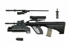 LittleArmory [LA066] AUG A2 & M203PI Style 1/12 Plastic Model