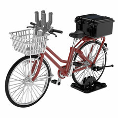 LittleArmory [LM005] School Bike (For Designated Defense School) Maroon