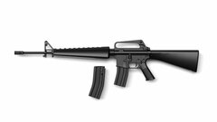 LittleArmory [LADF06] Girls' Frontline M16A1 Type 1/12 Plastic Model