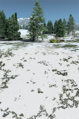 Diorama Sheet PRO-S Snowfield A2 DSPS-SNOW-002a