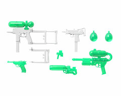 LittleArmory [LA053] Water Gun C 1/12 Plastic Model