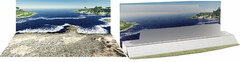 Diorama Sheet W R001 Coastline Set A