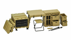 LittleArmory [LD039] Field Desk A2 1/12 Plastic Model