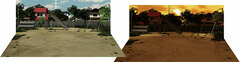 Diorama Sheet W F003 Park Set A