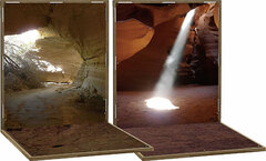 Diorama Sheet DM F011 Cave Set A