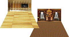 Diorama Sheet M F008 Western-style Room Set A