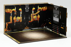 Diorama Room M Set HEX-004a Hangar D (Sticker Pre-applied)