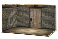 Diorama Room M Set 13 Ruin A (Sticker Applied)