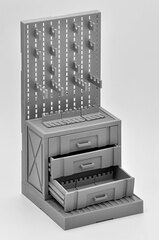 LittleArmory LD006 1/12 Gun Rack B