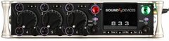Sound Devices 833 8-channel Field Mixer with 12-track Recorder