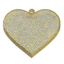 Nendoroid More Heart Base (Gold Glitter)