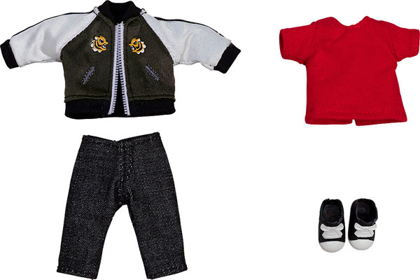 Nendoroid Doll Outfit Set Souvenir Jacket (Black)