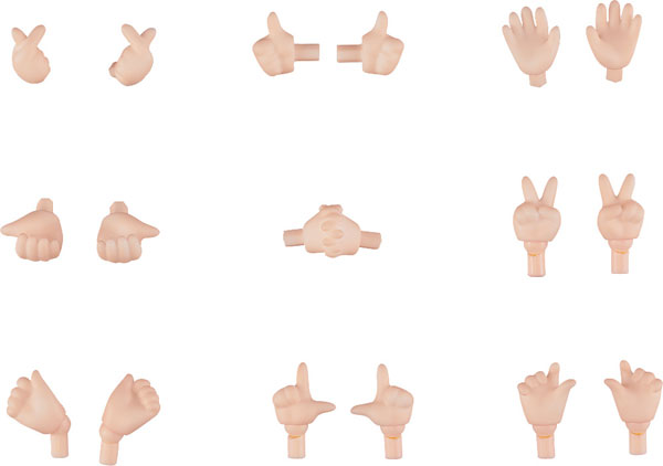 Nendoroid Doll Hand Parts Set 02 (cream)