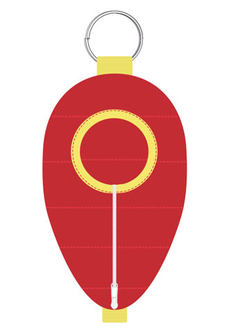 Nendoroid Odekake Pouch Sleeping Bag Red Ver.
