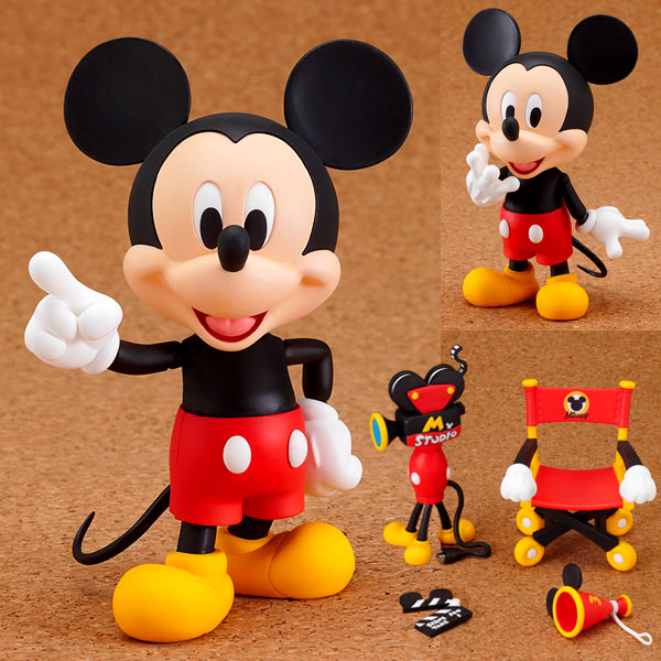 Nendoroid - Mickey Mouse Pre-painted Posable Figure