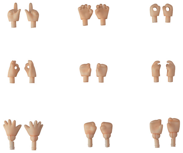 Nendoroid Doll Hand Parts Set (peach)
