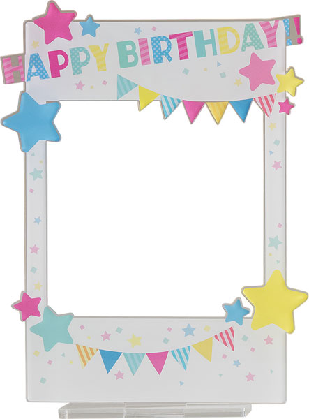 Nendoroid More Acrylic Frame Stand HappyBirthday