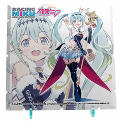 Dioramansion 150 Racing Miku Pit 2018 Optional Panel (Debut Ver.)