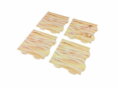 1/12 PEPATAMA Series F-004 Paper Diorama Joint Mat / Desert A