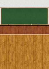Diorama Sheet DSDW-009 Classroom Set A