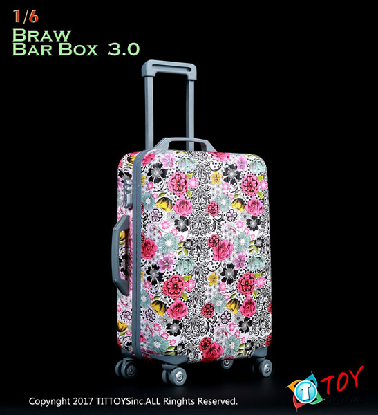1/6 Suitcase 3.0 Flower Design